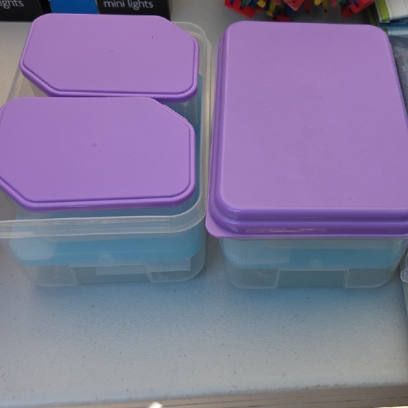 Colorful Storage Containers Set - Picture 3 of 3